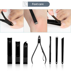 Black Nail Clipper Set