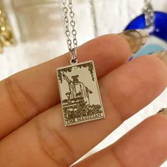 Dawapara Steel Tarot Cards Pendant