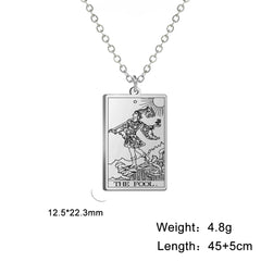 Dawapara Steel Tarot Cards Pendant