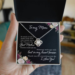 Love Knot Necklace - For Mom So Much Of Me