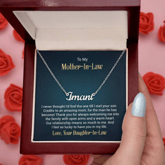 Custom Name Necklace - For Mother-in-Law