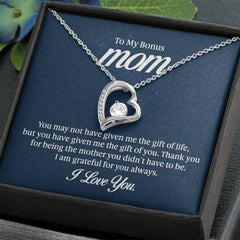 Forever Love Necklace - To My Bonus Mom