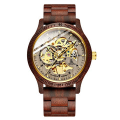 WoodCrafted Timepiece